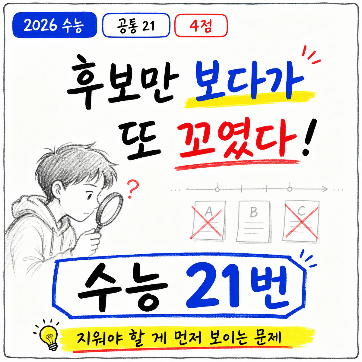 2026학년도 대학수학능력시험 수학 공통 21번 풀이 썸네일